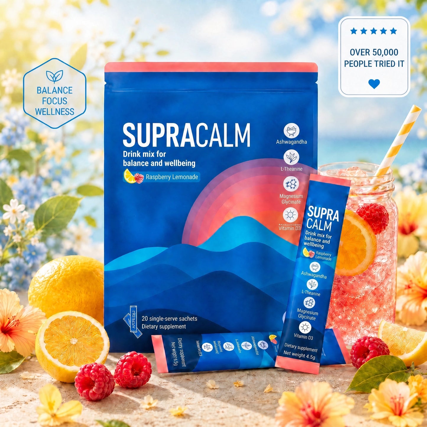 SupraCalm – Lowers Cortisol, Flattens Your Belly and Brings Back Restful Sleep