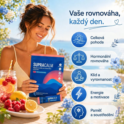 SupraCalm – Snižuje kortizol, splaskne břicho a vrací klidný spánek
